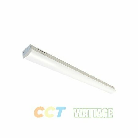 PORTOR 4FT LED Linear Strip Luminaire, CCT and Wattage Selector PT-LS1-4F-3CP